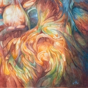 Mk 91, Aquarell/Gouache, 21.5x21.5cm