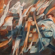 Mk 94 / Aquarell/Gouache, 29x29 cm