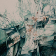 Mg 78 / Aquarell/Gouache, 47x47 cm