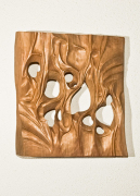 SH 21 / Wandrelief, Birnbaumholz, 47 x 43 cm